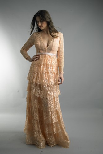 Multi tier gown - multi,